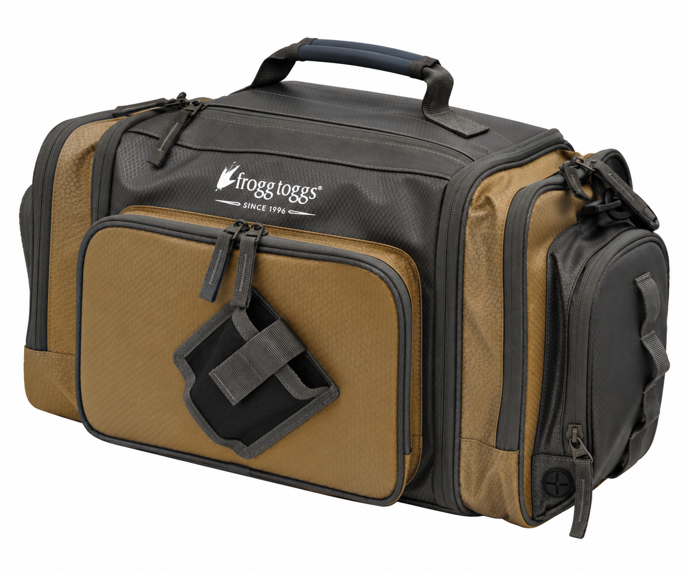 5FT21208 solid elements brown tackle bag