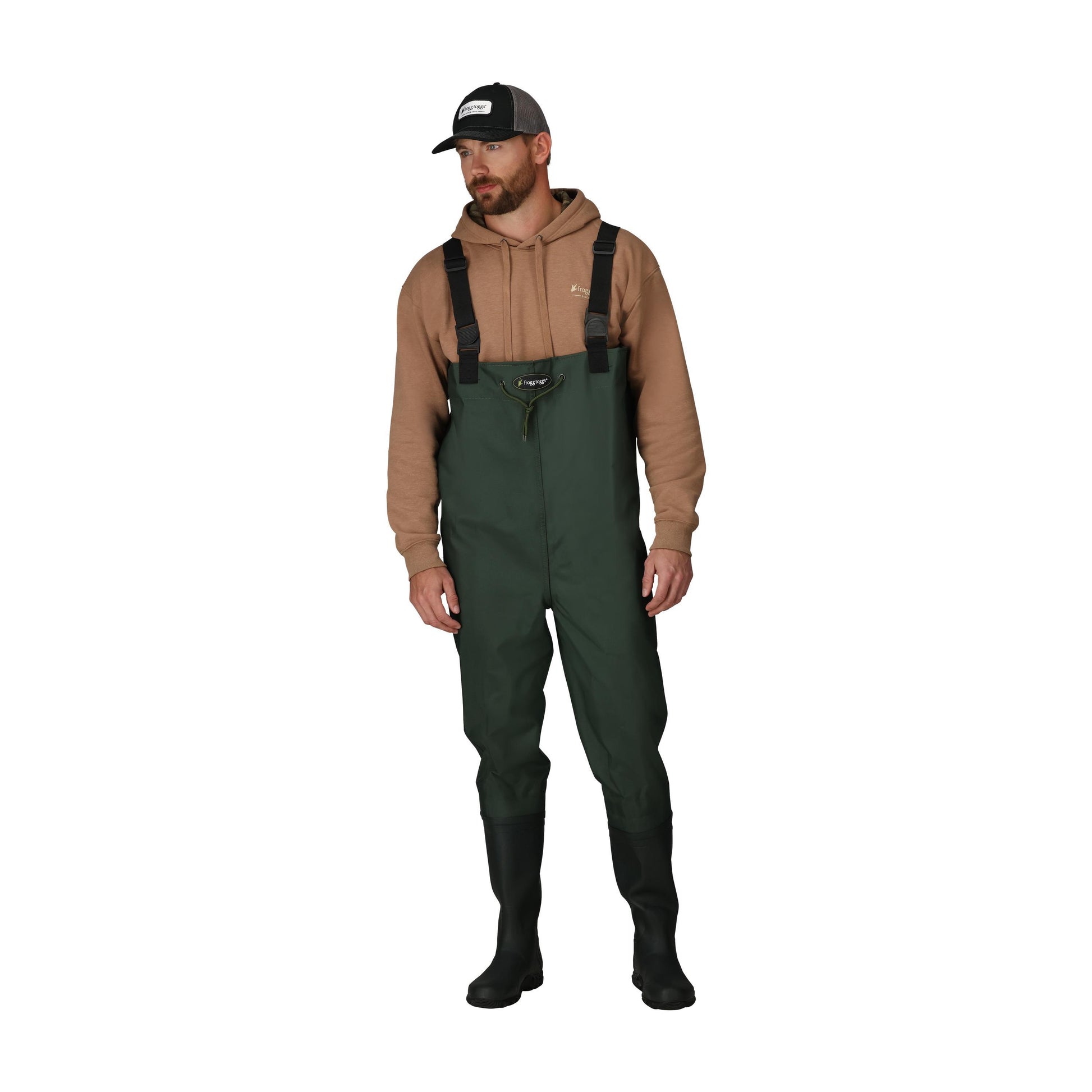 Frogg Toggs® Men's Cascades® 2-Ply Bootfoot Poly/Rubber Cleated Chest Wader 10
