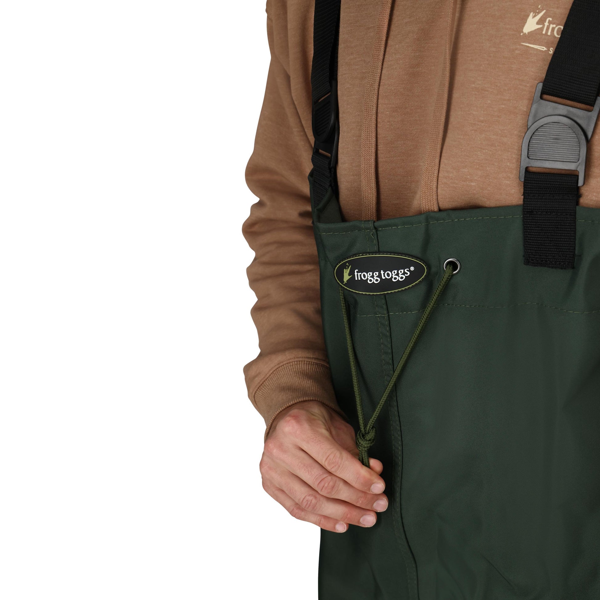 Frogg Toggs® Men's Cascades® 2-Ply Bootfoot Poly/Rubber Cleated Chest Wader 10