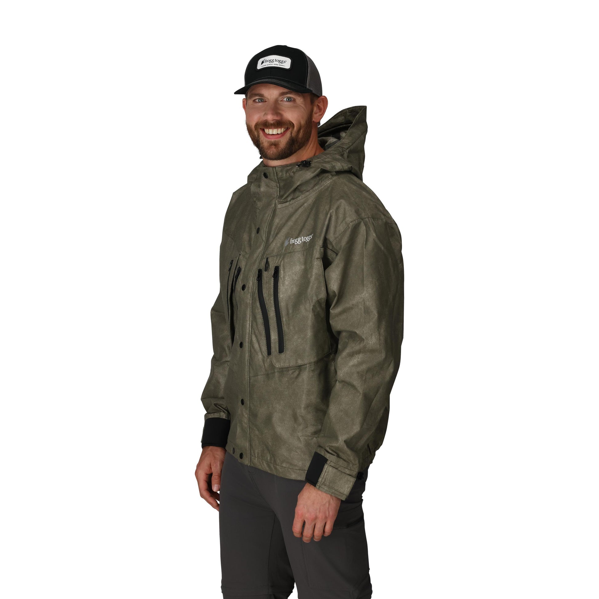 Frogg Toggs® Tekk Toad Breathable Waterproof Wading Jacket Stone / LG