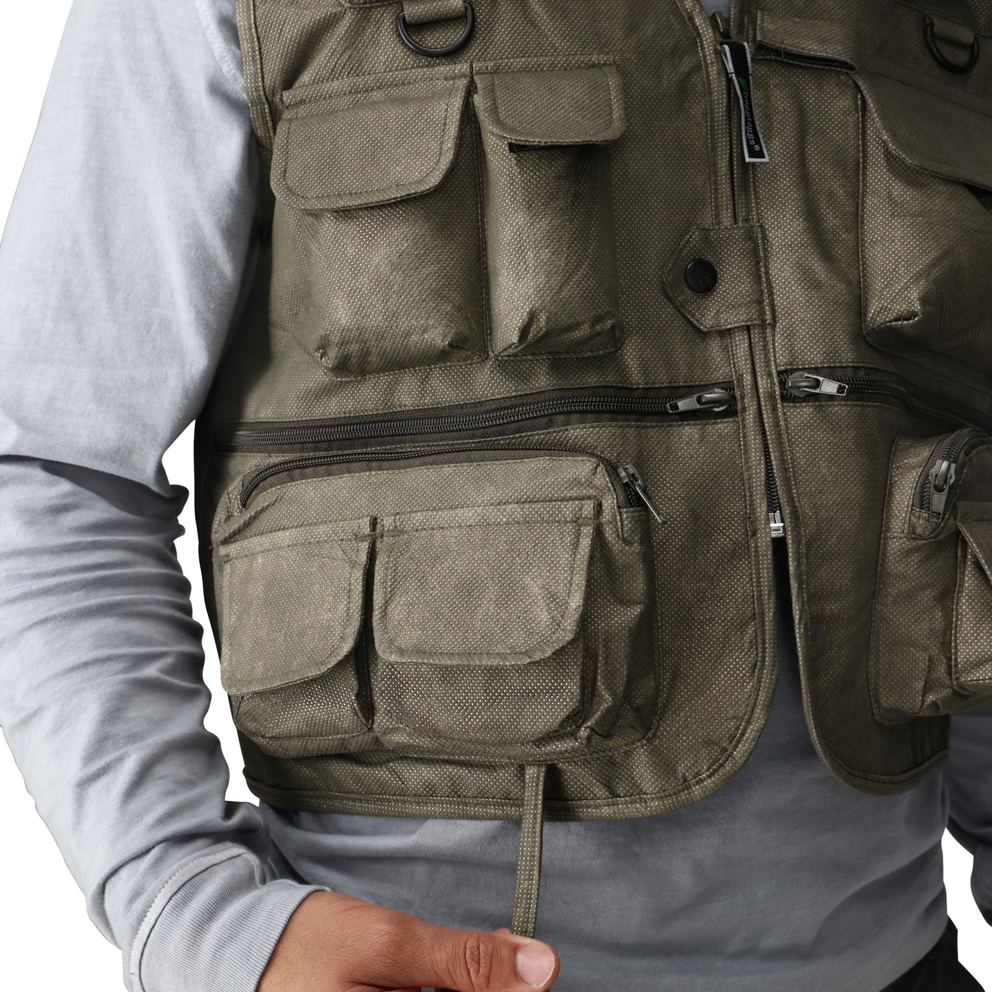Frogg Toggs® Cascades® Classic50 Fly-Fishing Vest Stone / LG