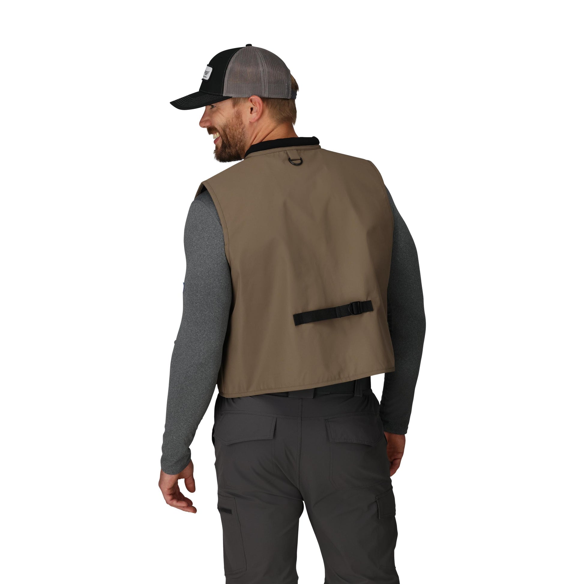 Frogg Toggs® Hellbender ToadSkinz Fishing Pack Vest Stone / LG