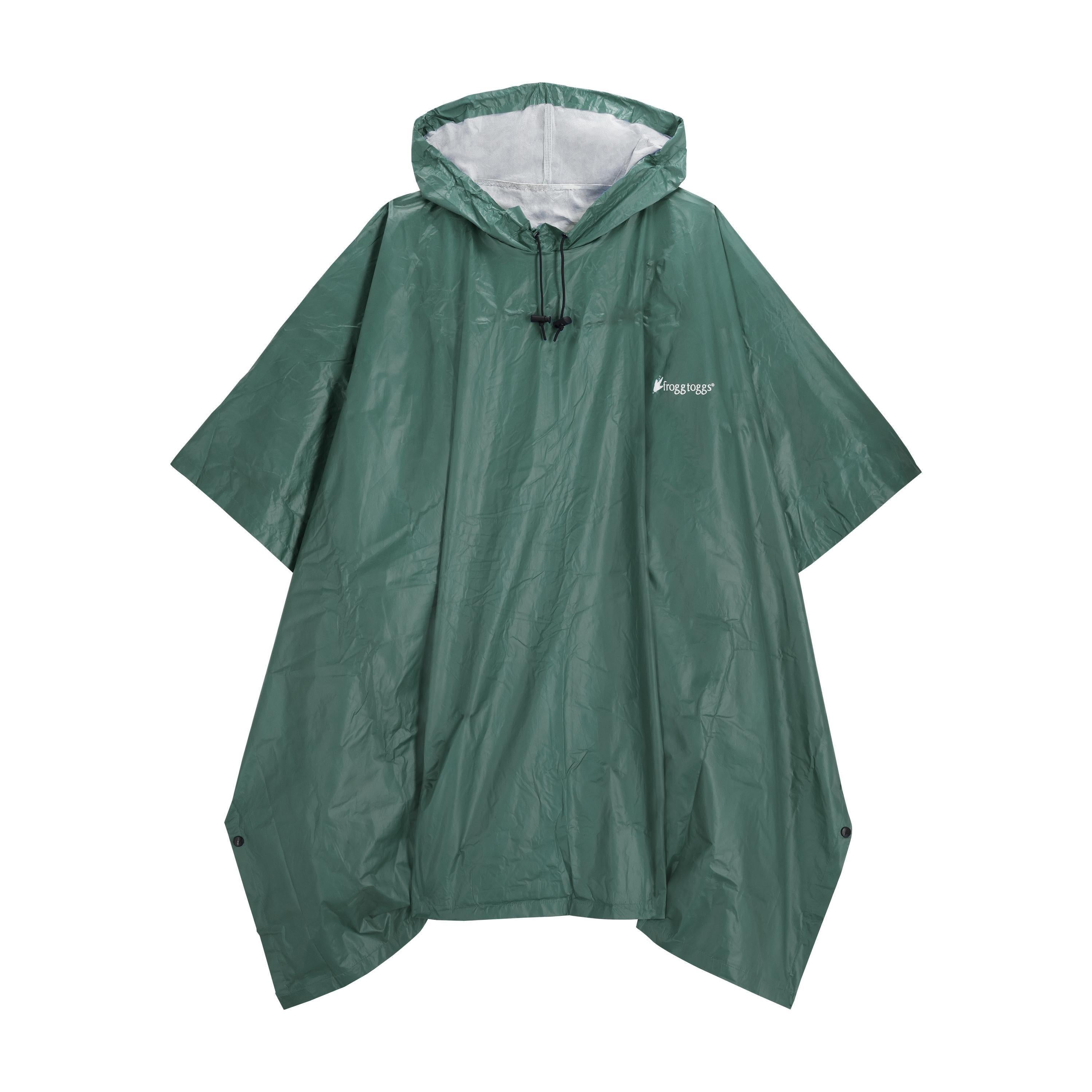 Frogg Toggs® Ultra-Lite2 Rain Poncho Green / One Size
