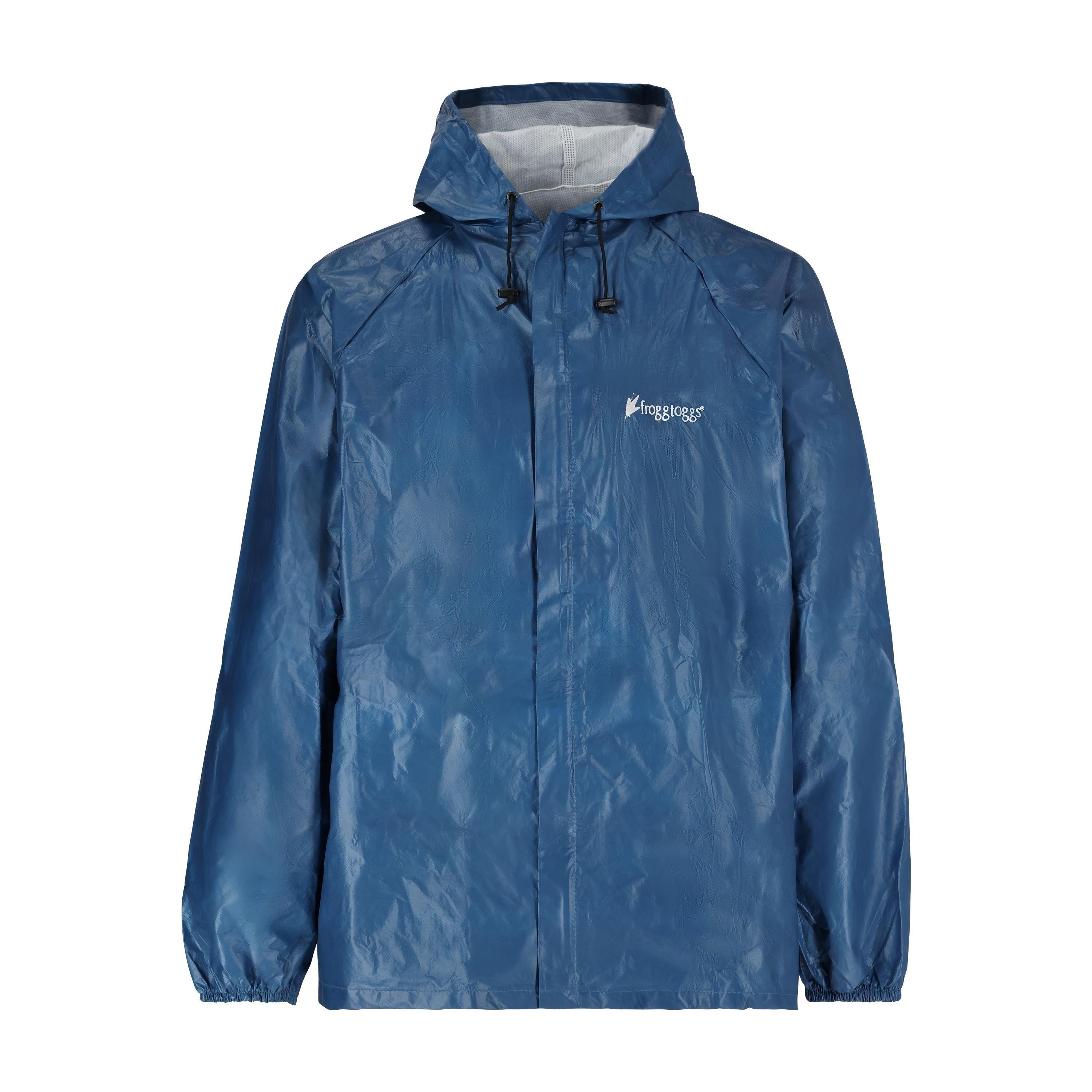 Frogg Toggs® Men's Ultra-Lite Waterproof Rain Jacket Royal Blue / LG