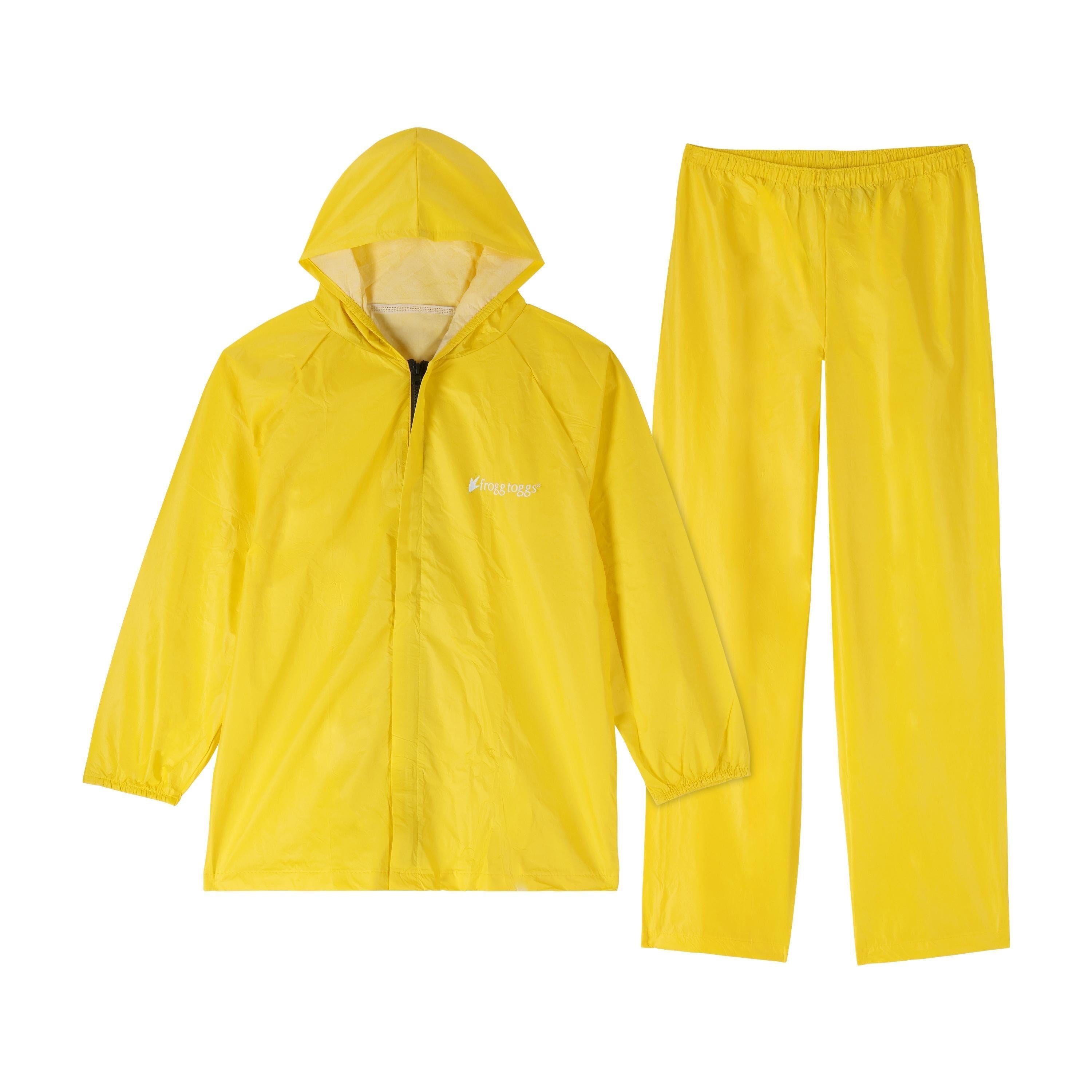 Frogg Toggs® Youth Ultra-Lite Rain Suit Yellow / LG