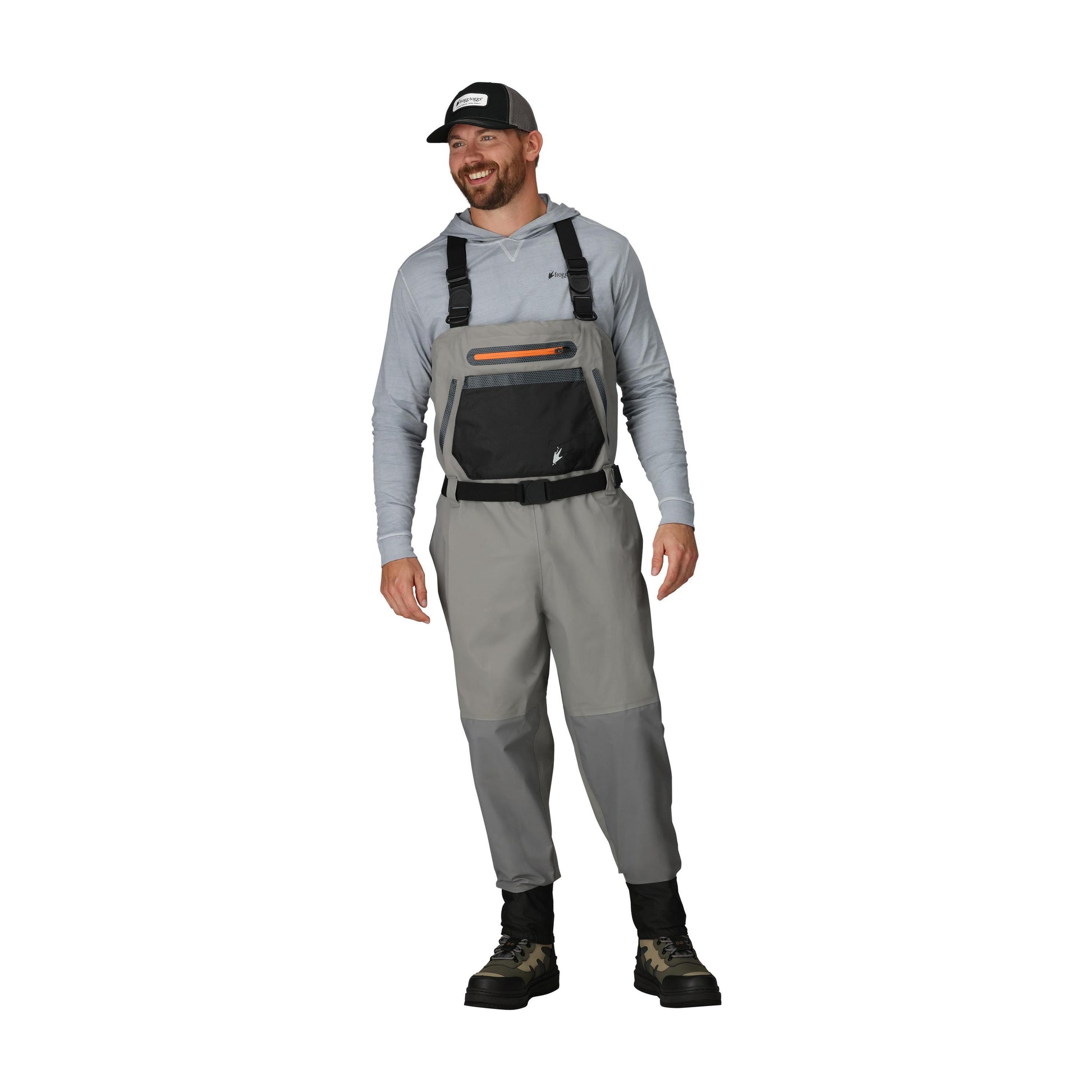 Frogg Toggs® Men's Sierran Reinforced Nylon Breathable Stockingfoot Wader LG