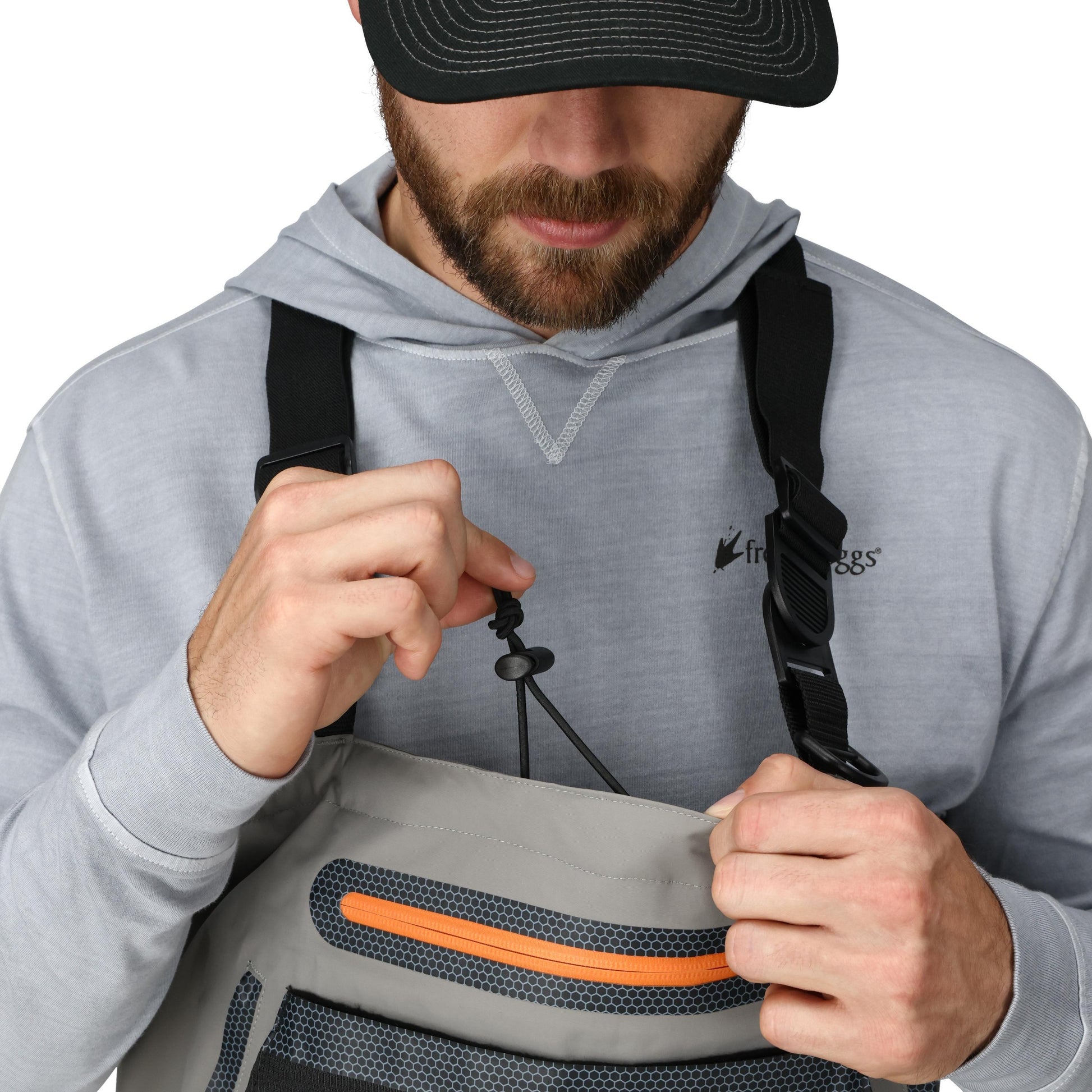 Frogg Toggs® Men's Sierran Reinforced Nylon Breathable Stockingfoot Wader LG