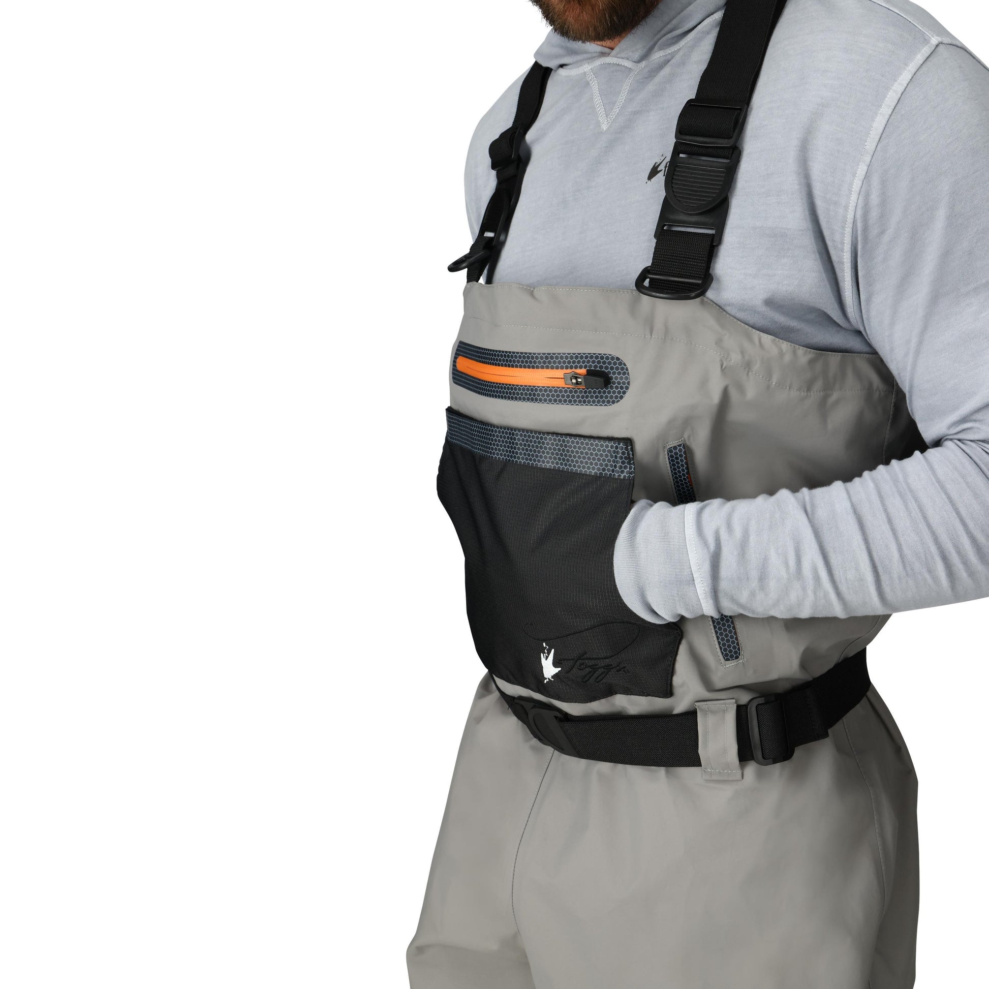 Frogg Toggs® Men's Sierran Reinforced Nylon Breathable Stockingfoot Wader LG