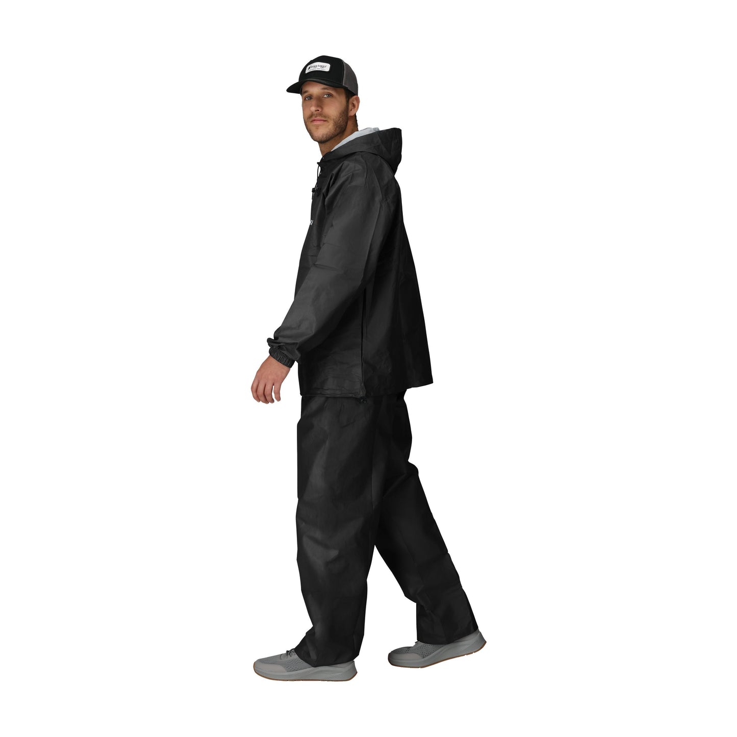 Frogg Toggs® Men's Pro Lite 2-Piece Waterproof Rain Suit Black / Medium / Large