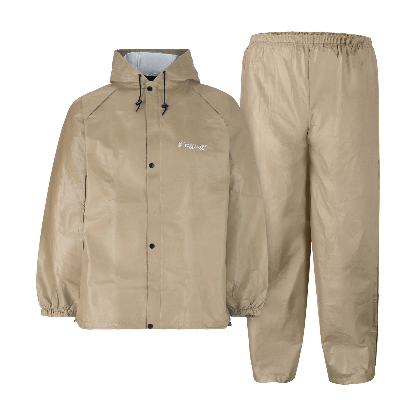 Frogg Toggs® Men's Pro Lite 2-Piece Waterproof Rain Suit Khaki / Medium / Large