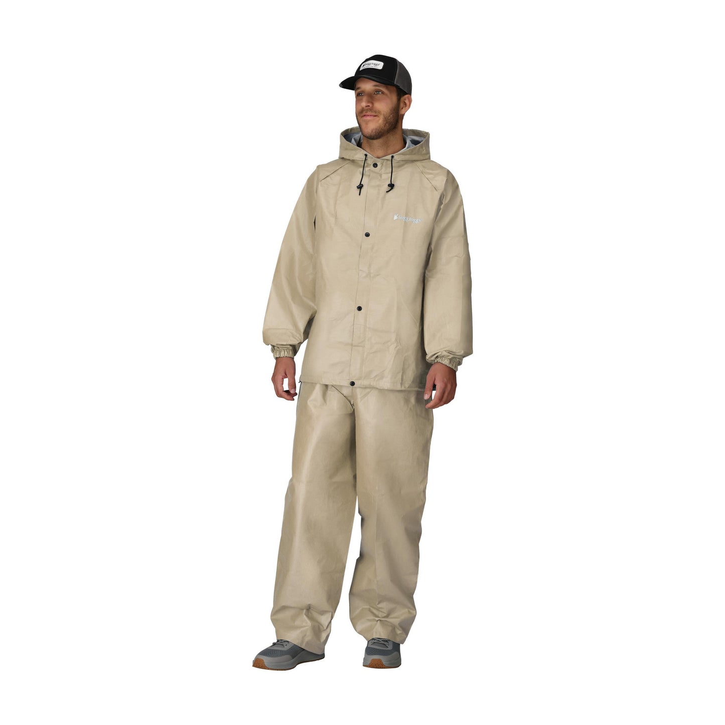 Frogg Toggs® Men's Pro Lite 2-Piece Waterproof Rain Suit Khaki / Medium / Large