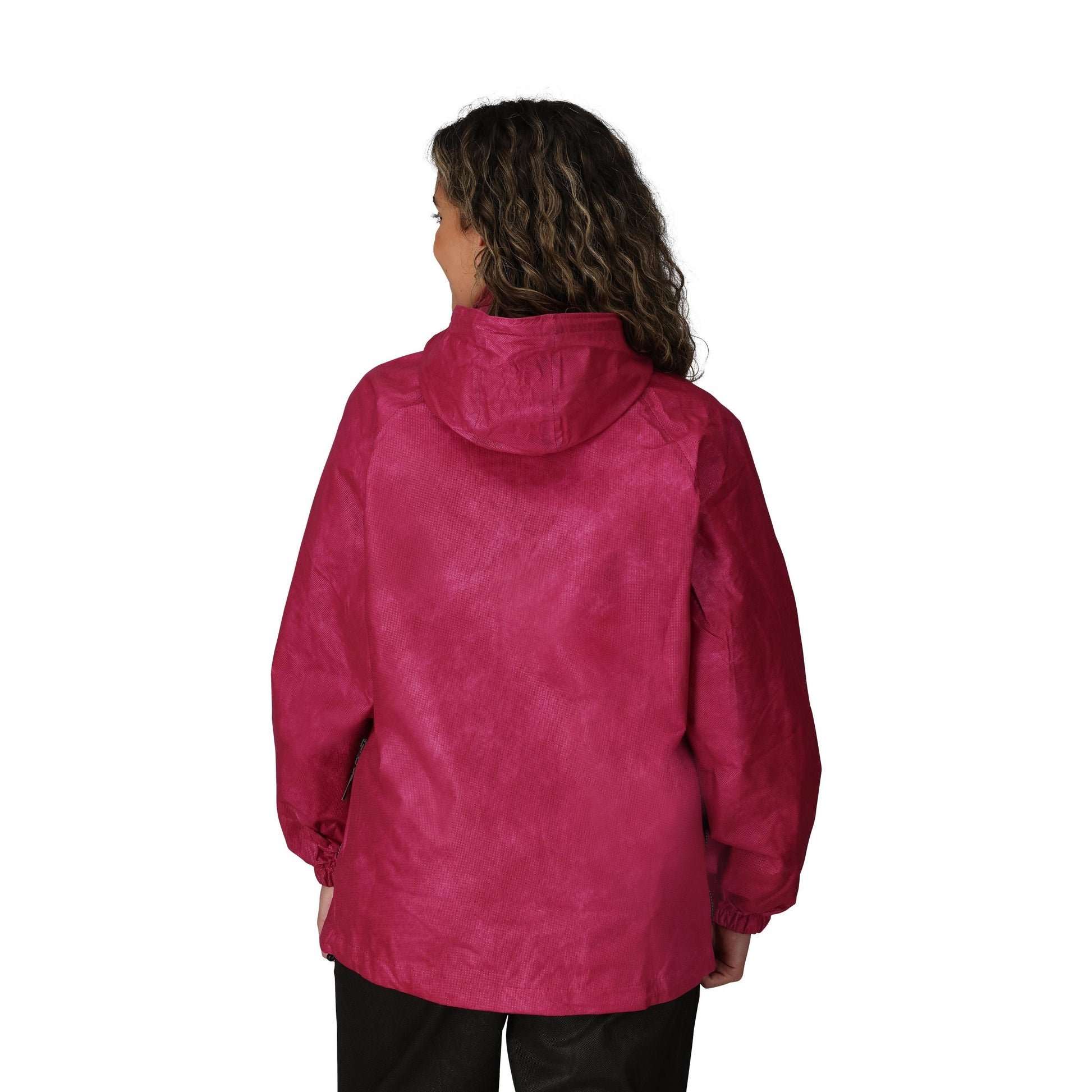 Frogg Toggs® Women's Pro Action Hooded Waterproof Jacket Black Cherry / LG