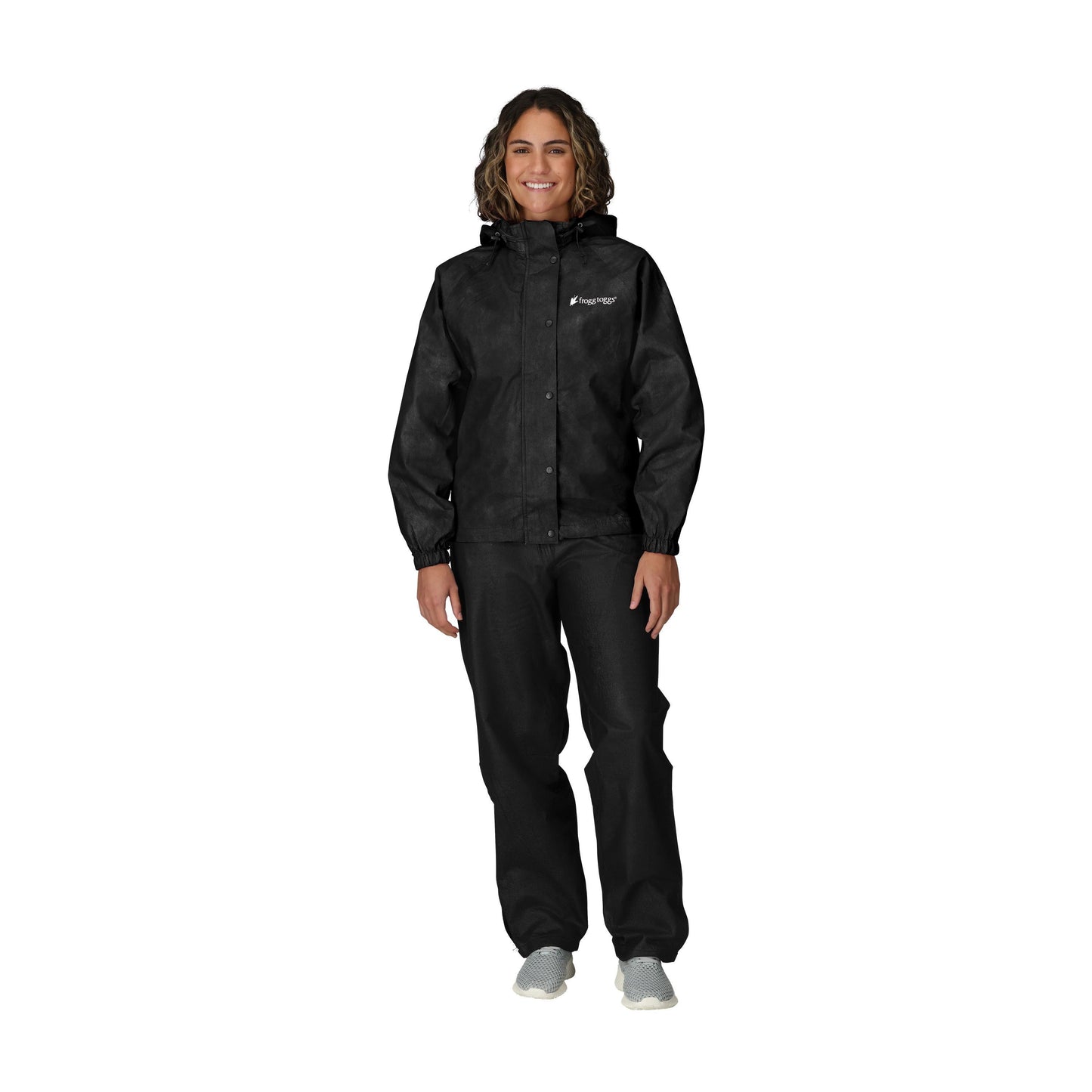 Frogg Toggs® Women's Classic All-Purpose Waterproof Breathable Rain Suit Black / MD