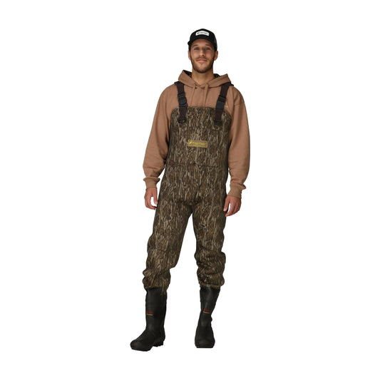Frogg Toggs® Men's Amphib 3.5mm Neoprene Bootfoot in Mossy Oak Bottomland Chest Wader 10