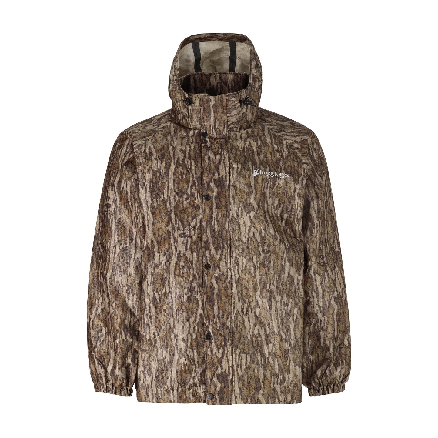 Frogg Toggs® Men's Pro Action Hooded Waterproof Jacket Mossy Oak Bottomland / MD