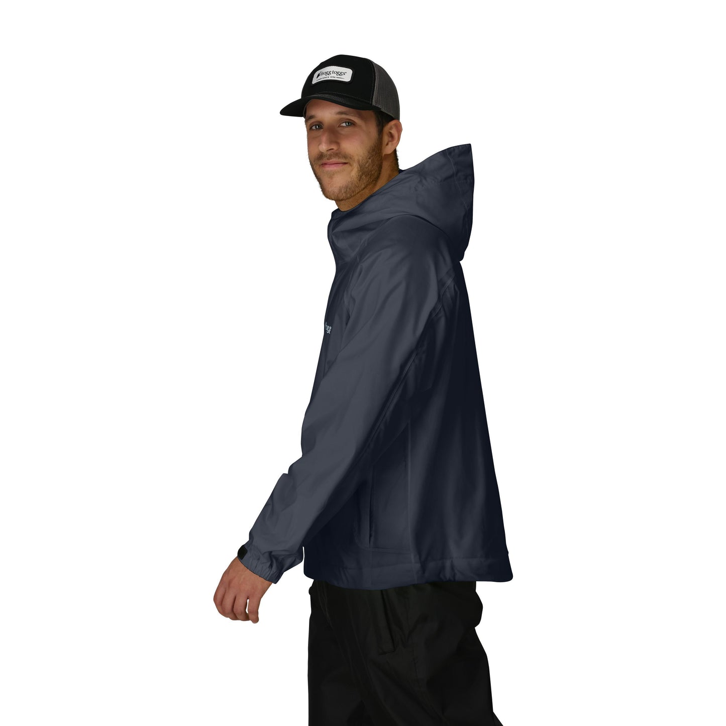 Frogg Toggs® Men's StormWatch Hooded Waterproof Jacket Black / LG