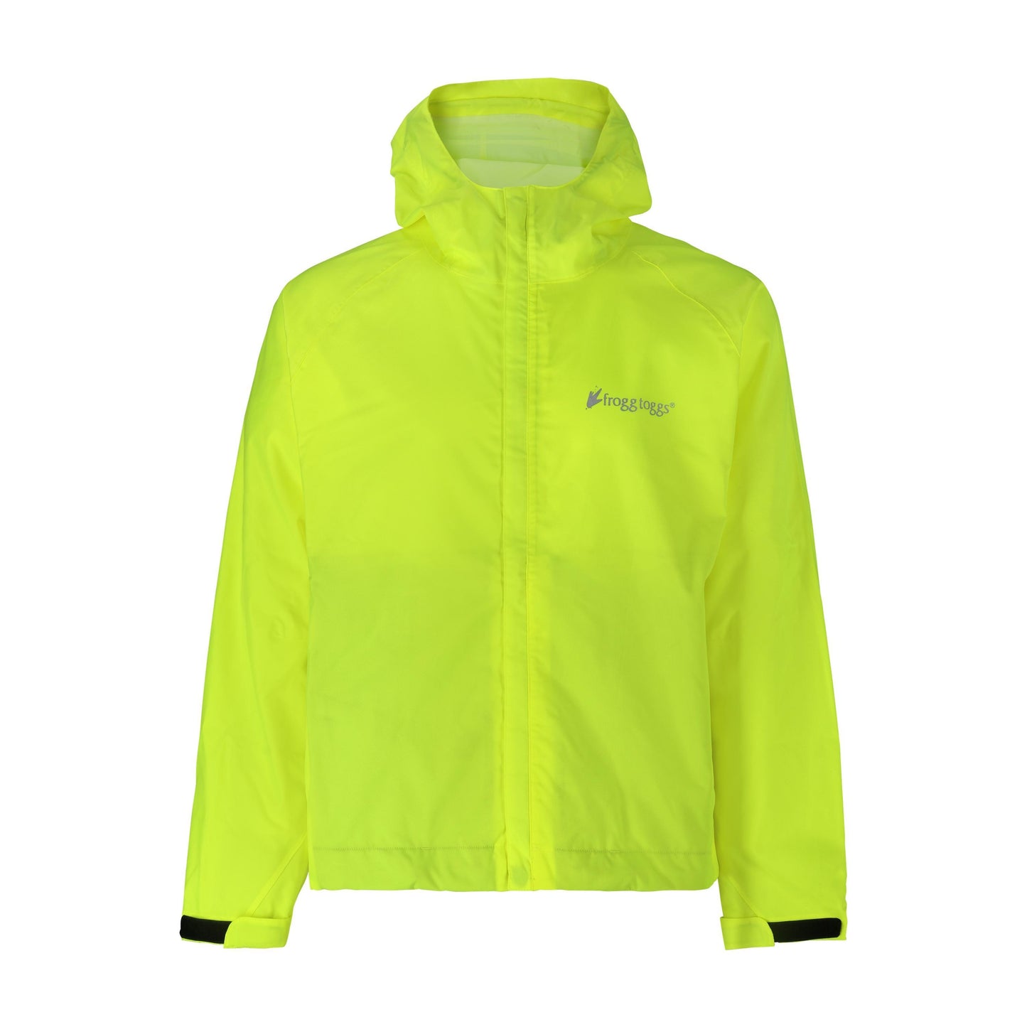 Frogg Toggs® Men's StormWatch Hooded Waterproof Jacket High Vis Green / LG