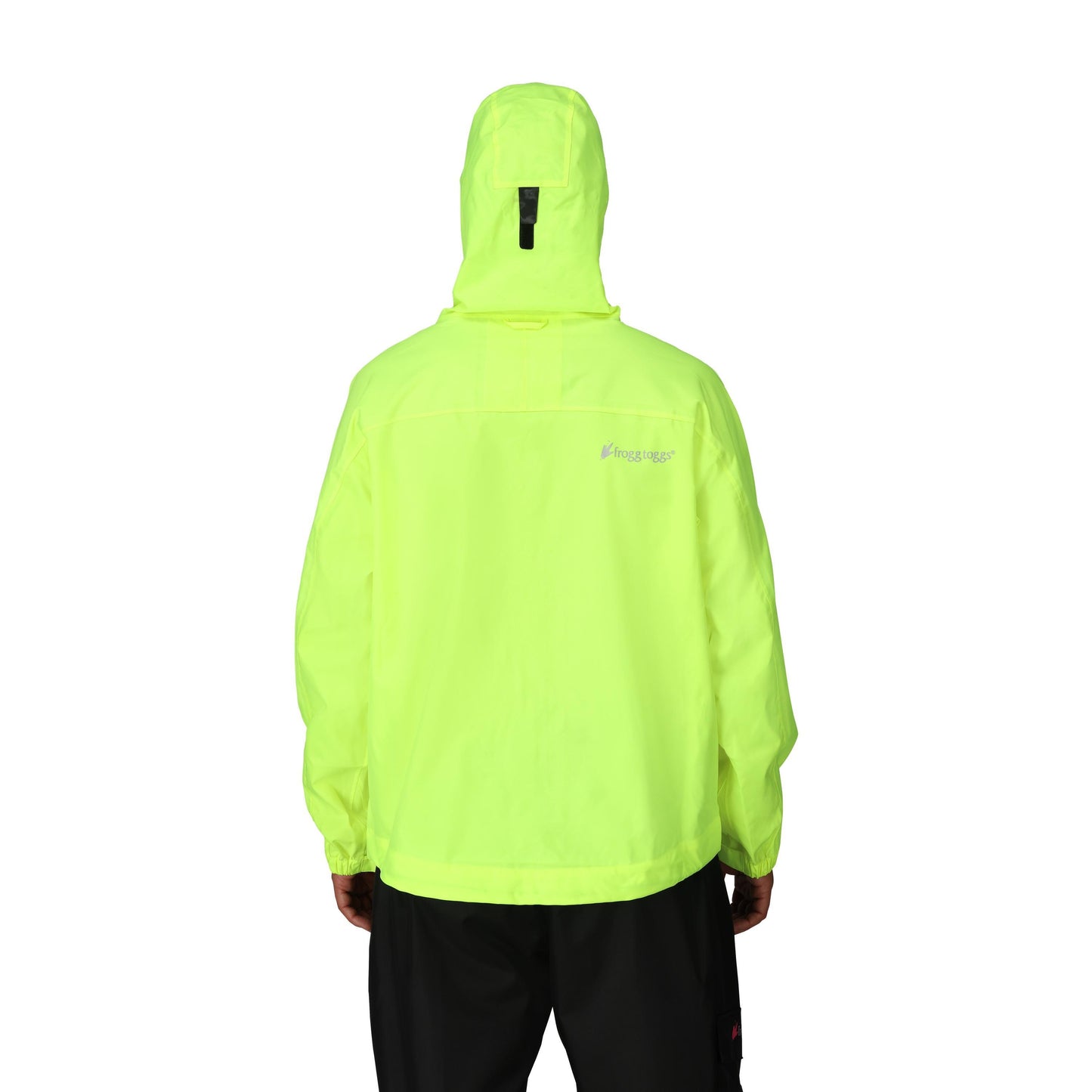 Frogg Toggs® Men's StormWatch Hooded Waterproof Jacket High Vis Green / LG