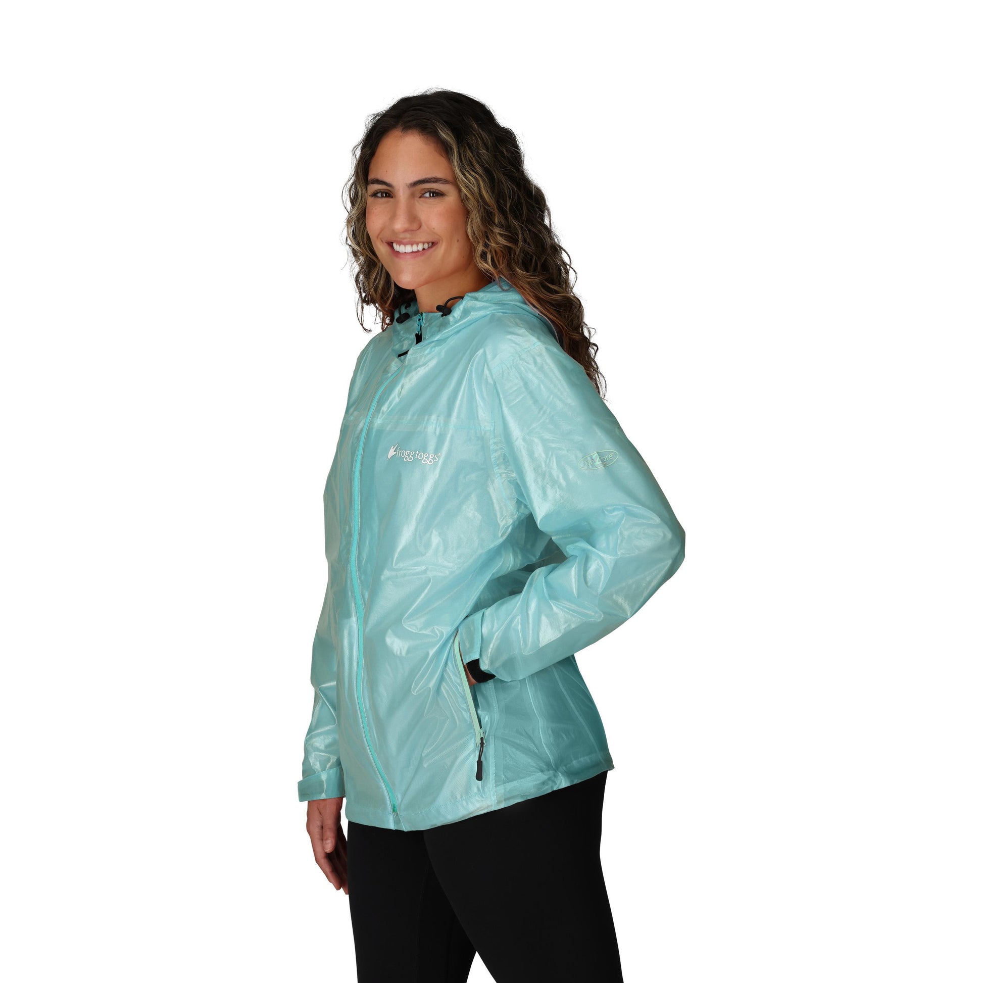 Frogg Toggs® Women's Xtreme Lite Hooded Jacket Seafoam / LG