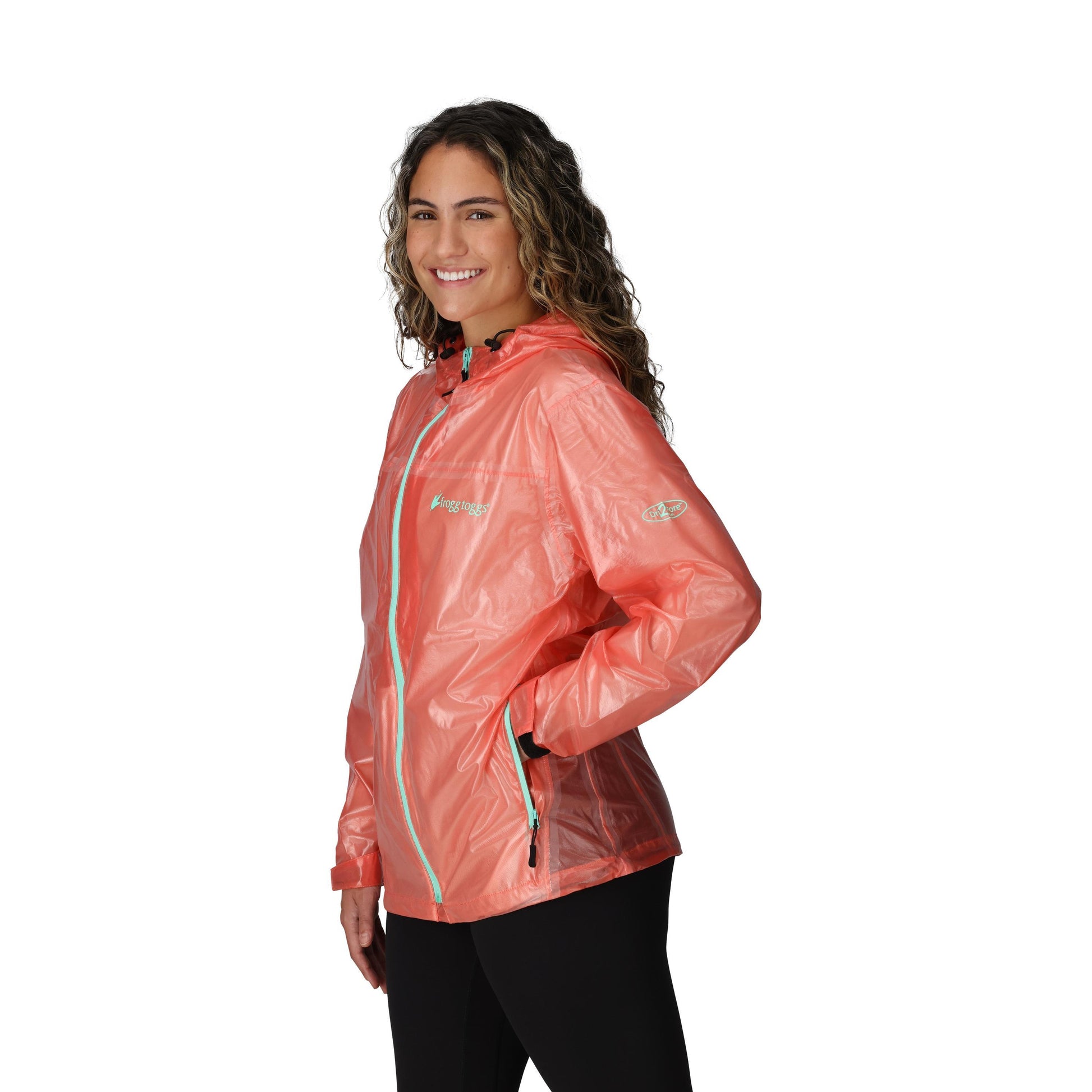 Frogg Toggs® Women's Xtreme Lite Hooded Jacket Coral / LG