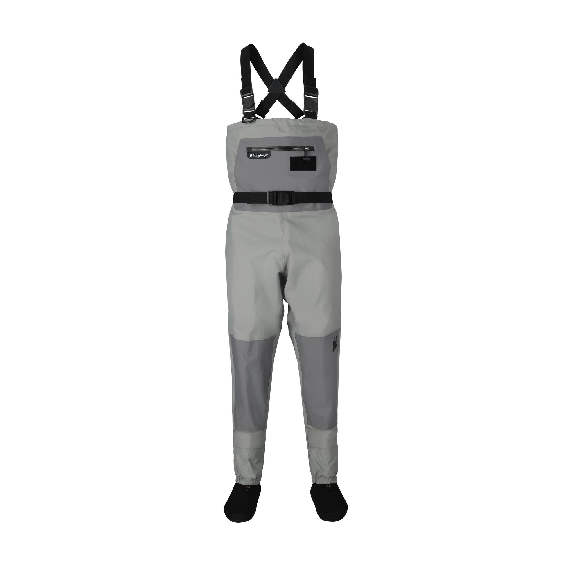 Frogg Toggs® Men's Hellbender PRO Stockingfoot Chest Wader Gray / LG