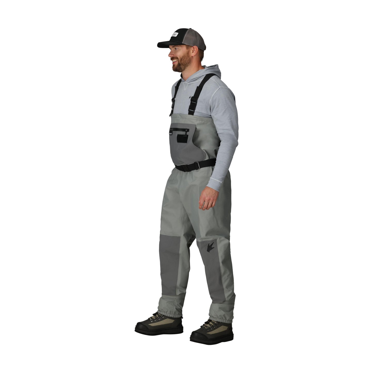 Frogg Toggs® Men's Hellbender PRO Stockingfoot Chest Wader Gray / LG
