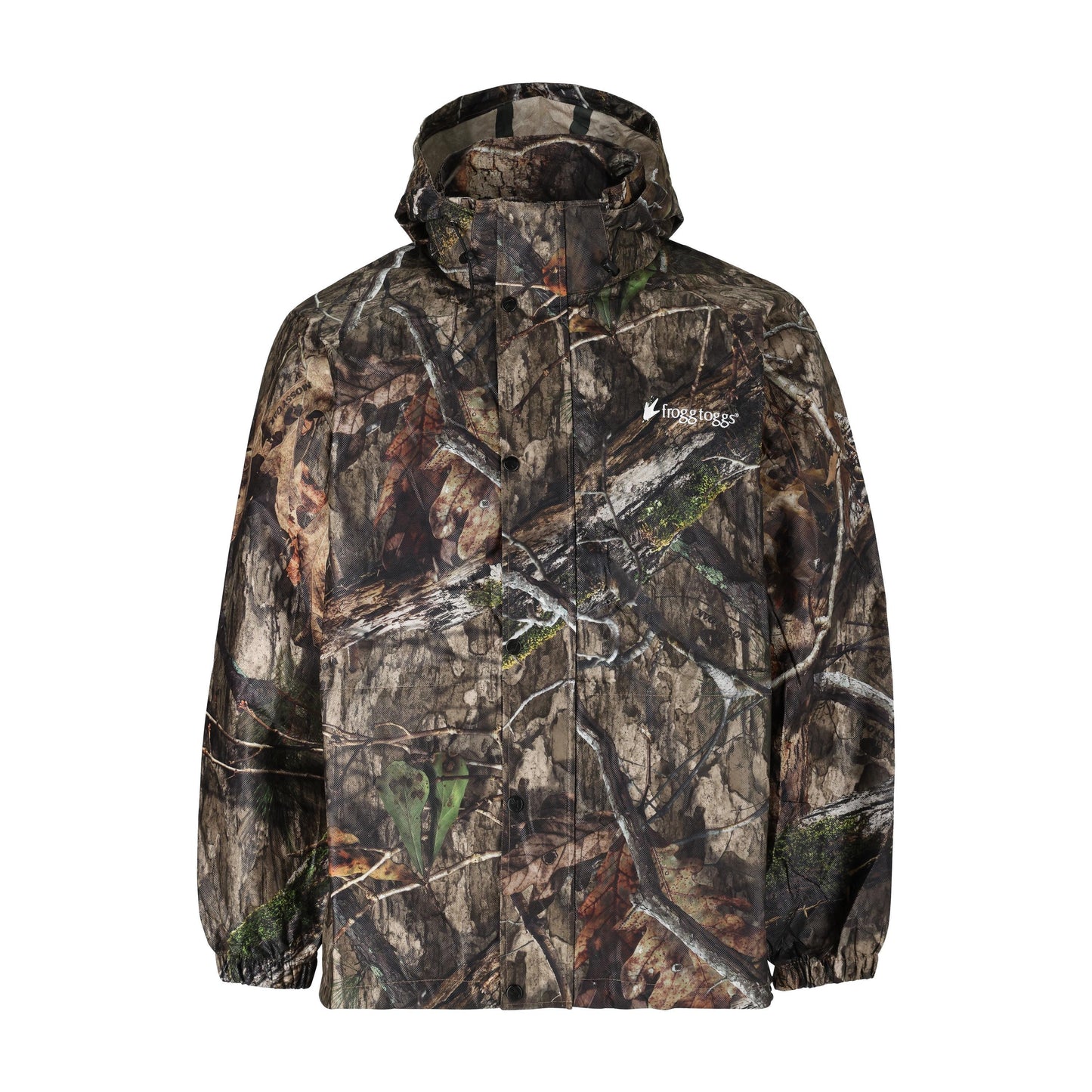 Frogg Toggs® Men's Pro Action Hooded Waterproof Jacket Mossy Oak DNA / MD
