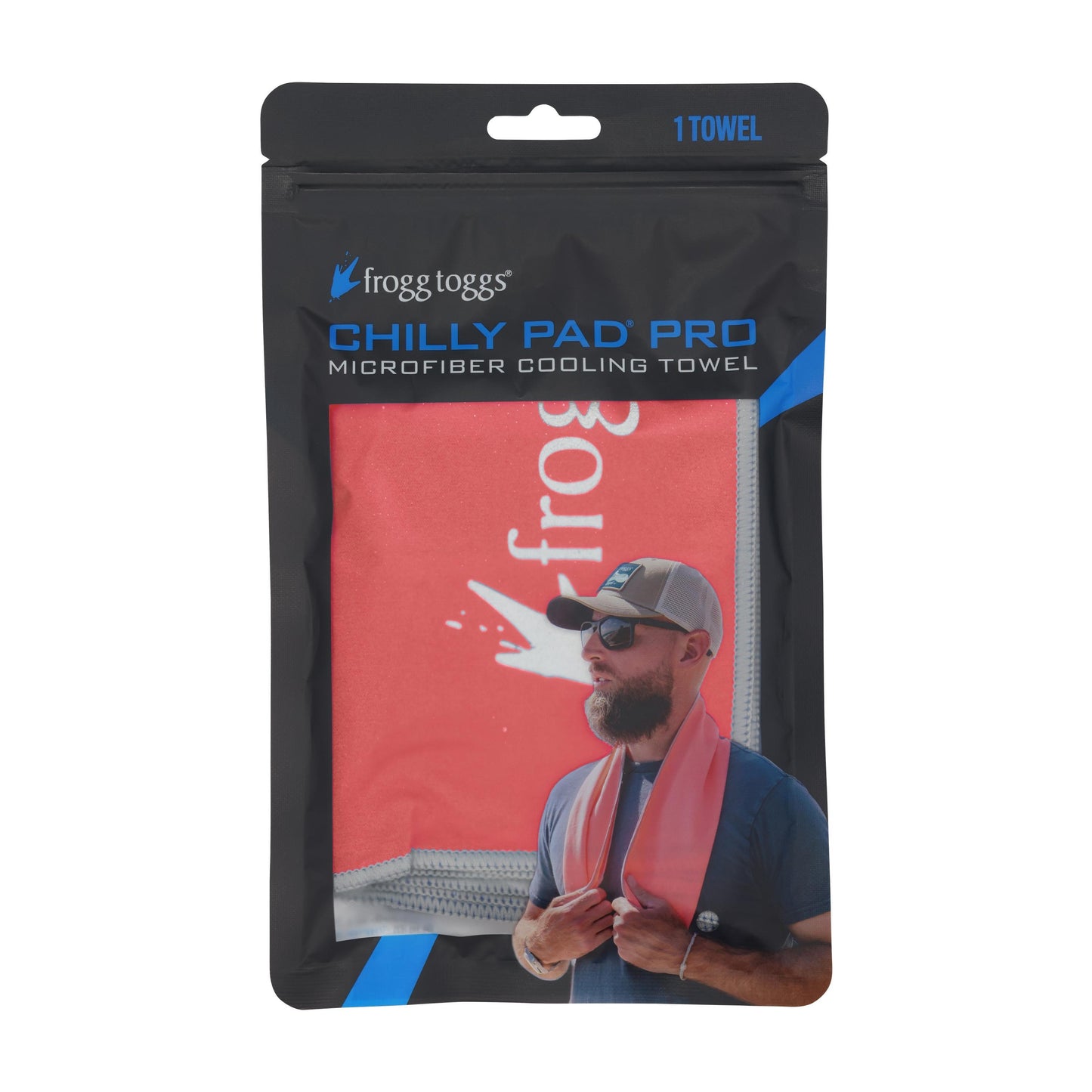 Frogg Toggs® Chilly Pad® PRO Microfiber Cooling Towel Coral
