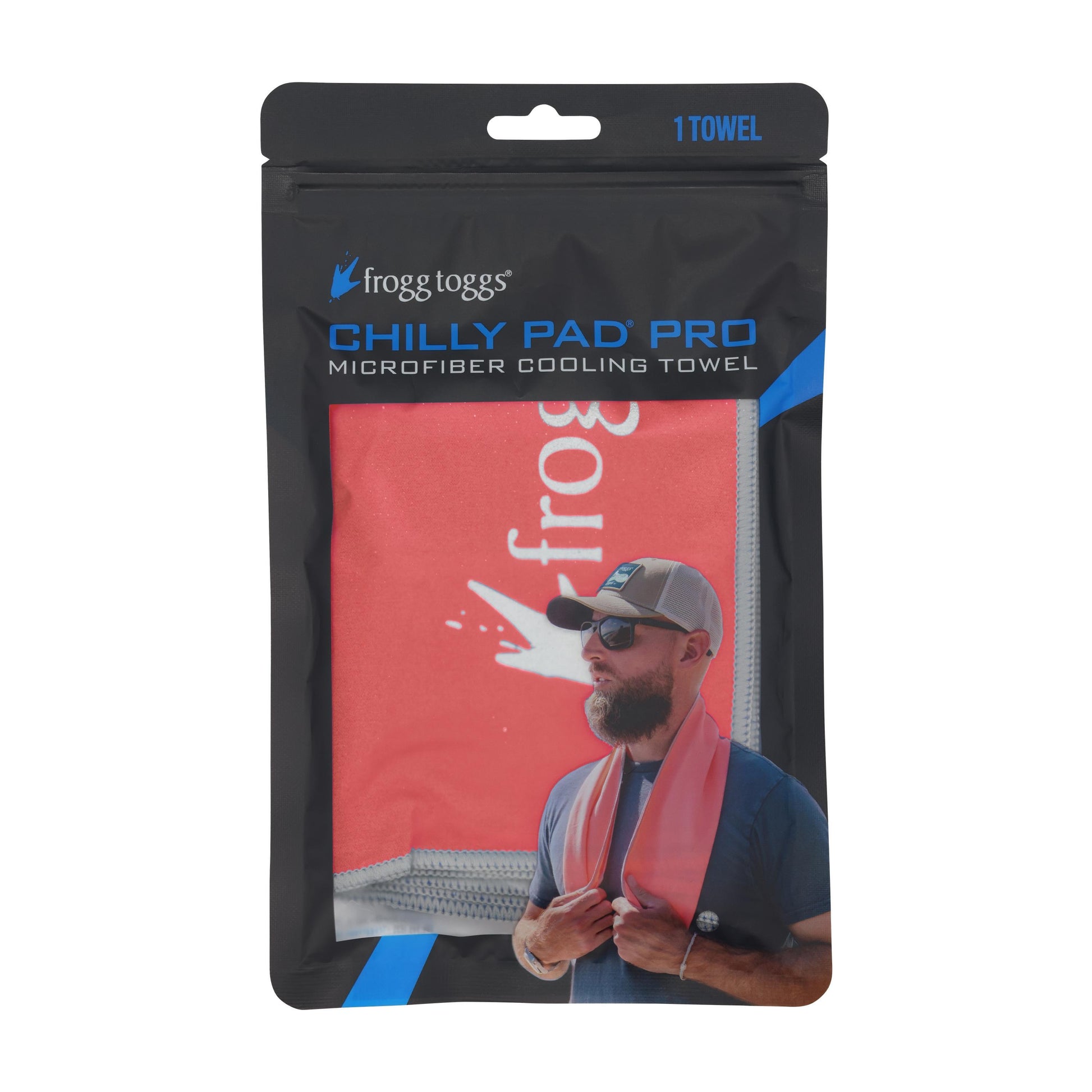 Frogg Toggs® Chilly Pad® PRO Microfiber Cooling Towel Coral