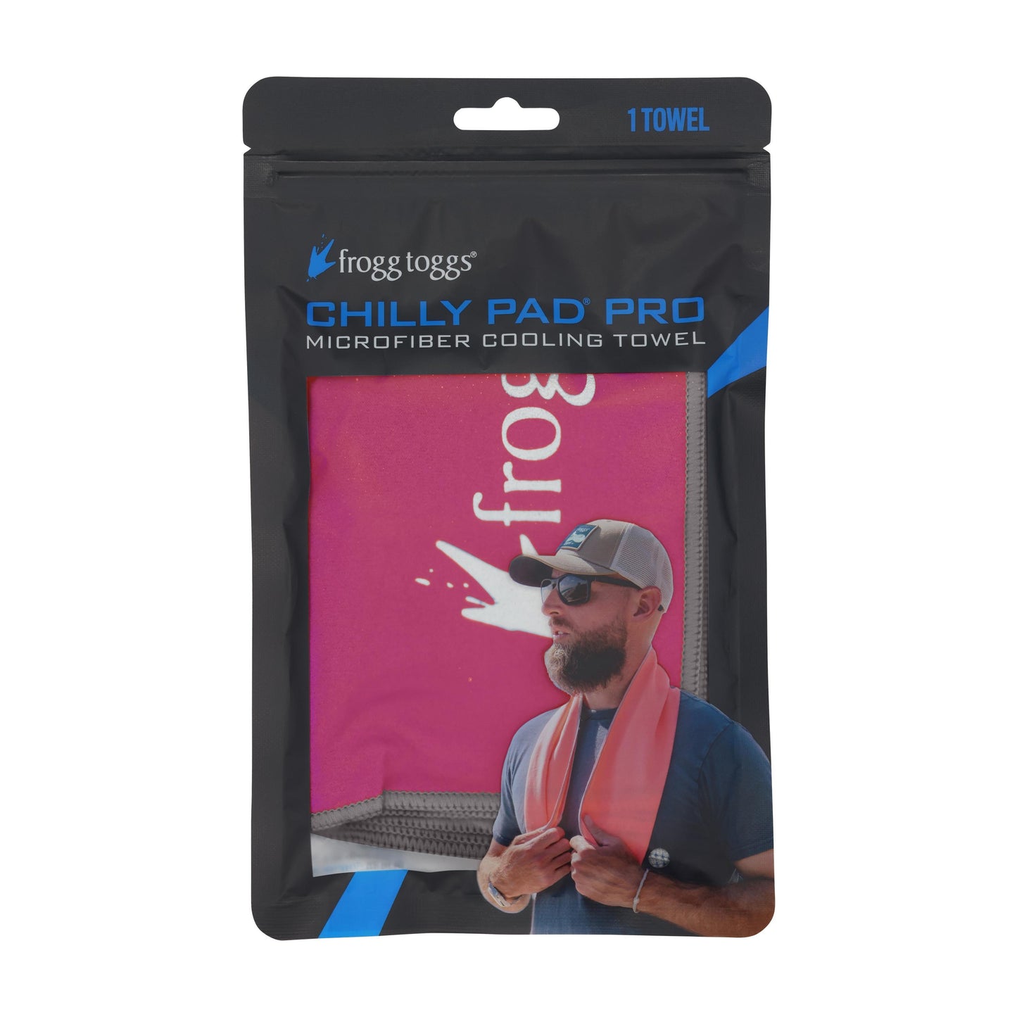 Frogg Toggs® Chilly Pad® PRO Microfiber Cooling Towel Pink