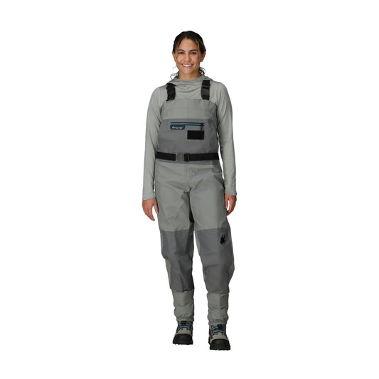 Frogg Toggs® Women's Hellbender Pro Stockingfoot Chest Wader Gray / LG