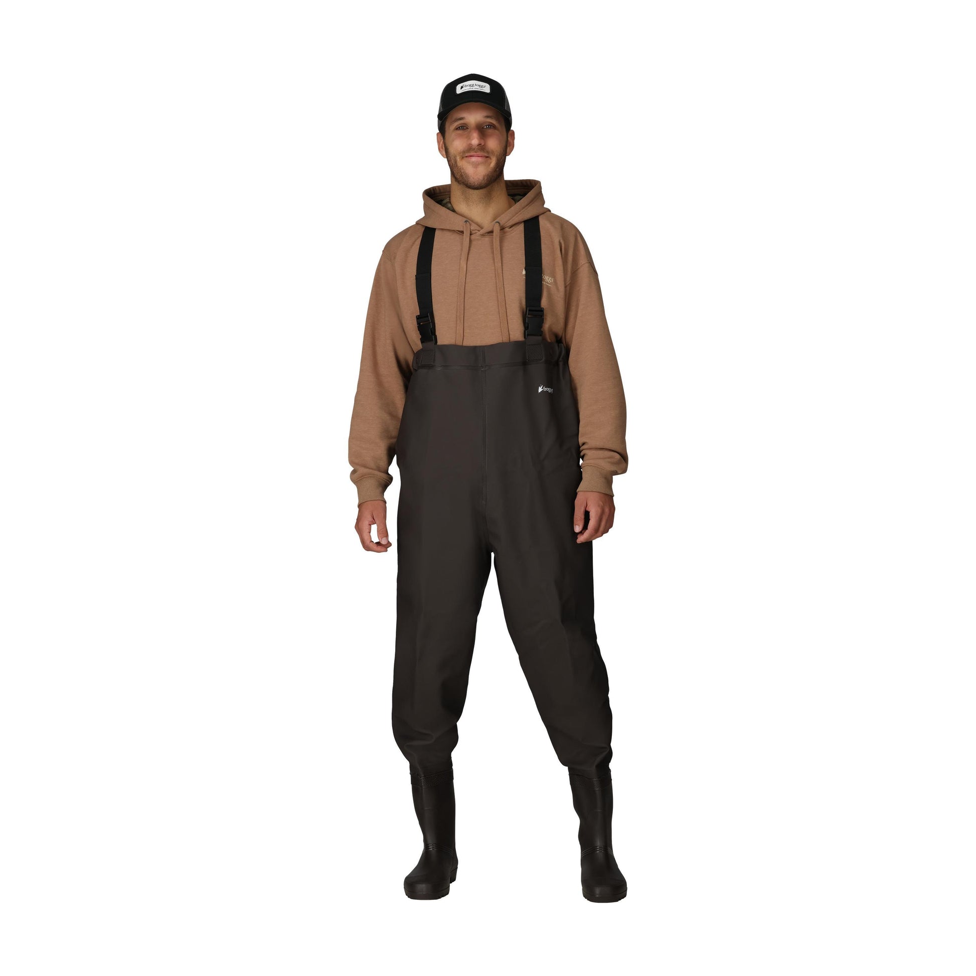 Frogg Toggs® Men's Rana PVC Lug Sole Chest Wader Brown / 10