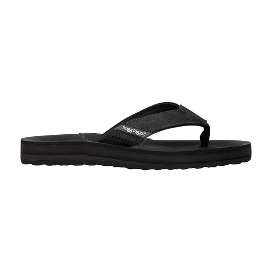 Frogg Toggs® Men's Charter Flip Flop Sandal Black / 10