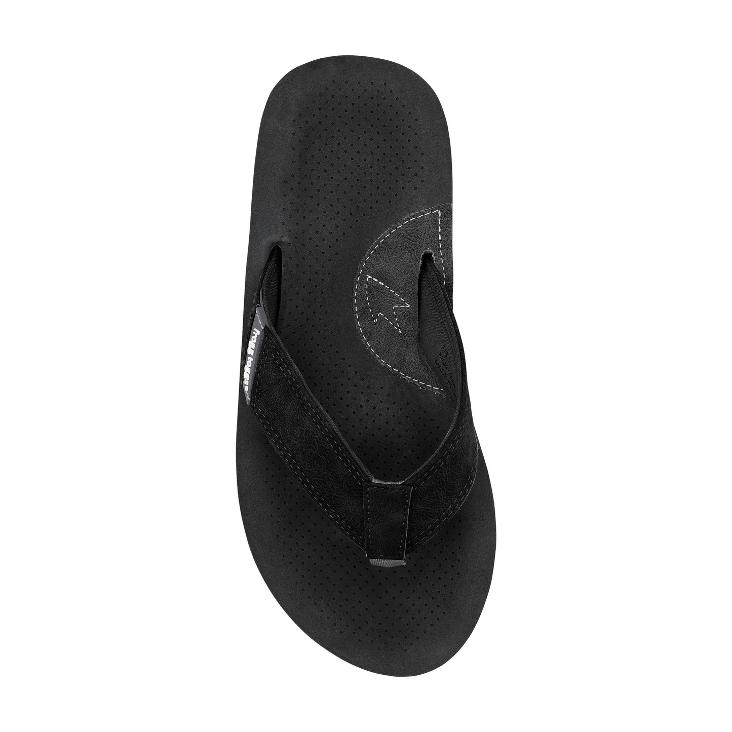 Frogg Toggs® Men's Charter Flip Flop Sandal Black / 10