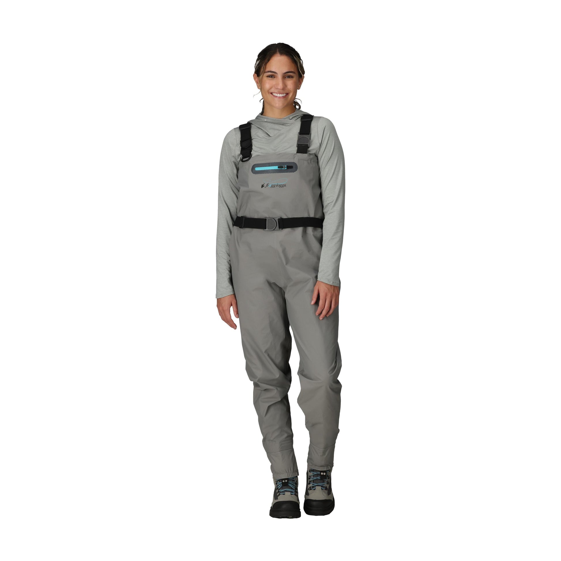 Frogg Toggs® Women's Canyon Stockingfoot Chest Wader Gray / LG