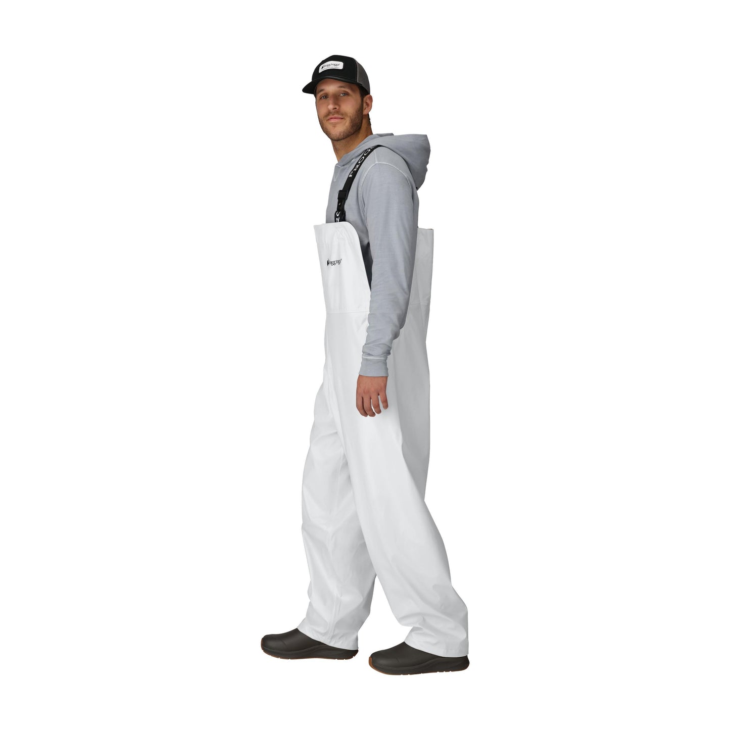 Frogg Toggs® Men's WayPoint Angler Bib White / LG