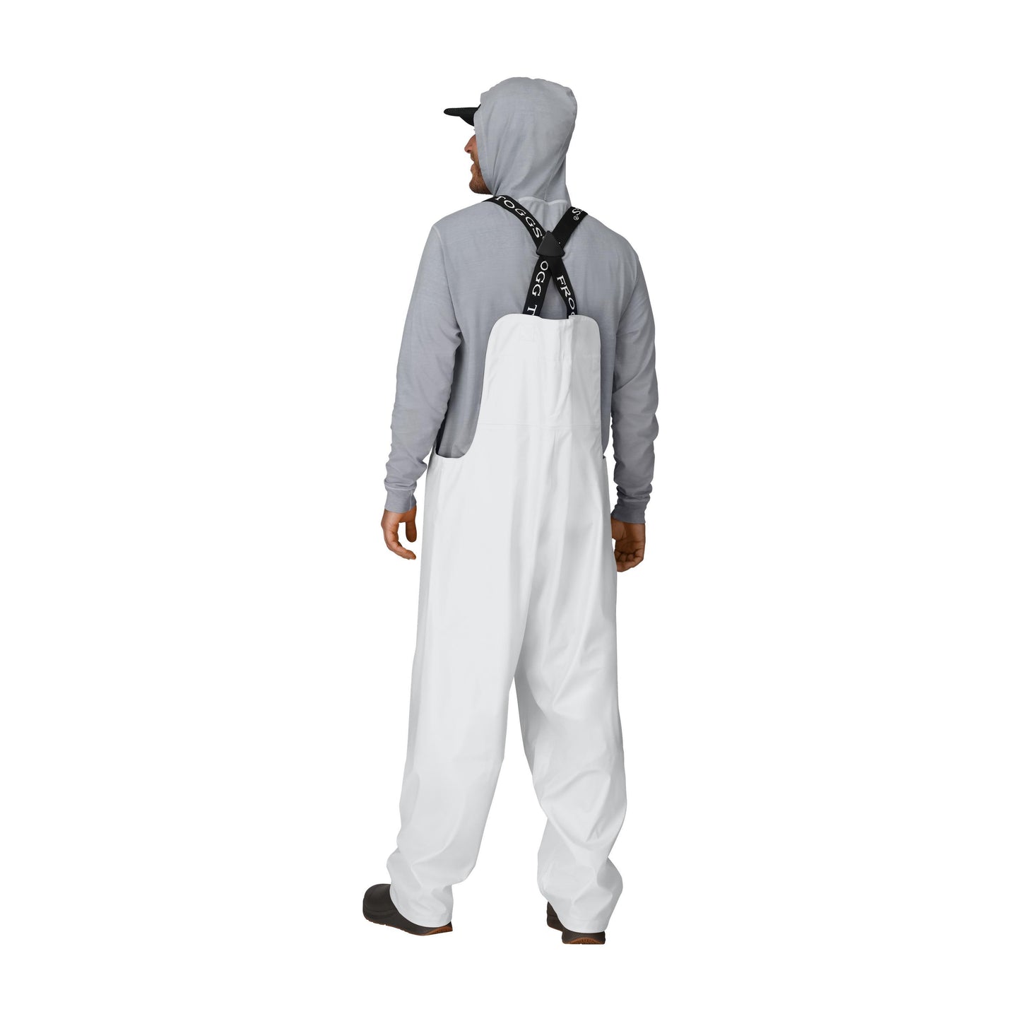 Frogg Toggs® Men's WayPoint Angler Bib White / LG