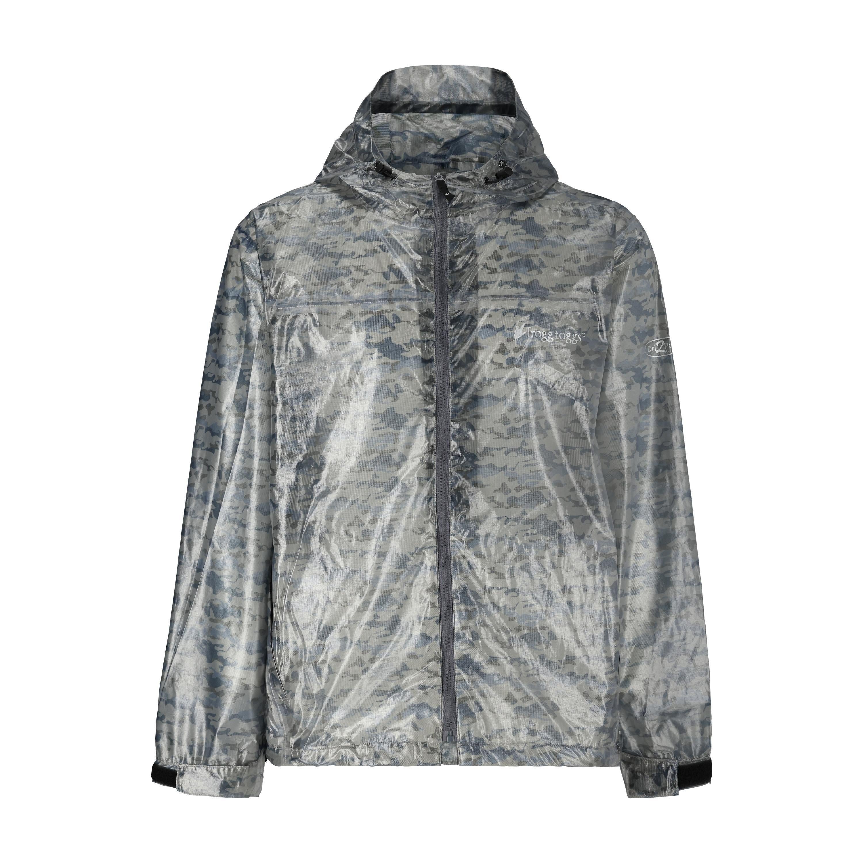 Frogg Toggs® Men's Xtreme Lite Hooded Jacket Cloud Camo II / LG