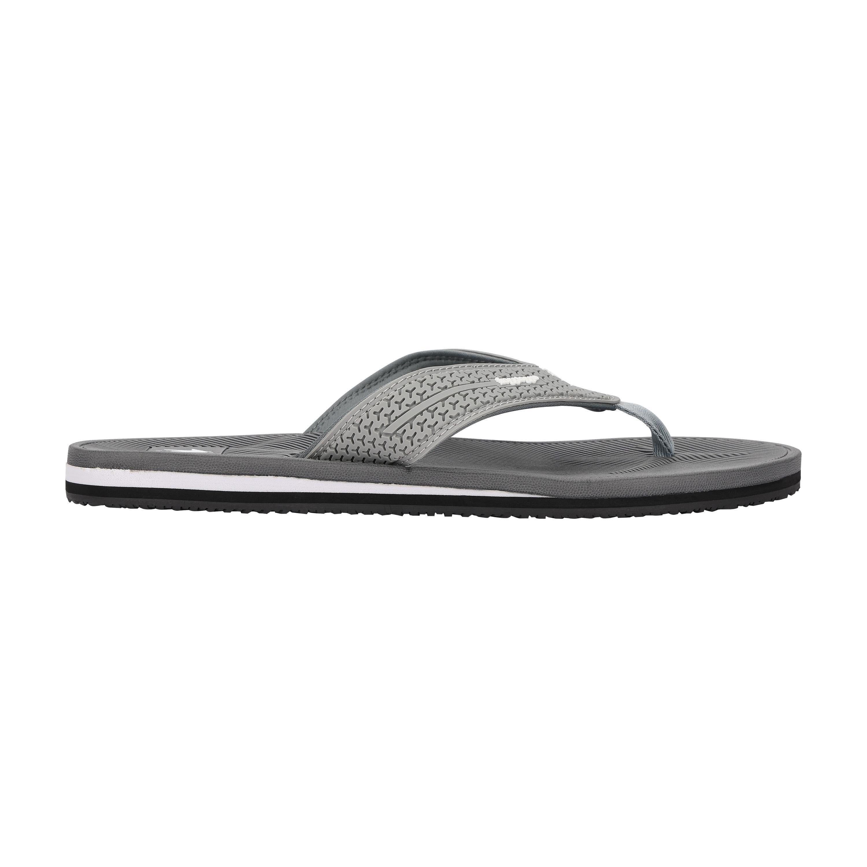 Frogg Toggs® Men's Flipped Out Men's Flip Flop Sandal Light Gray / 10