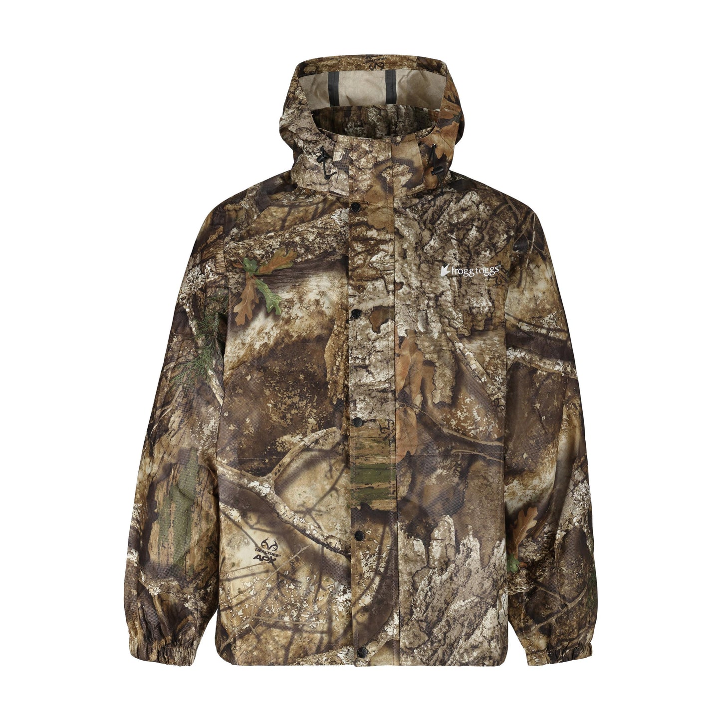 Frogg Toggs® Men's Pro Action Hooded Waterproof Jacket Realtree APX / LG
