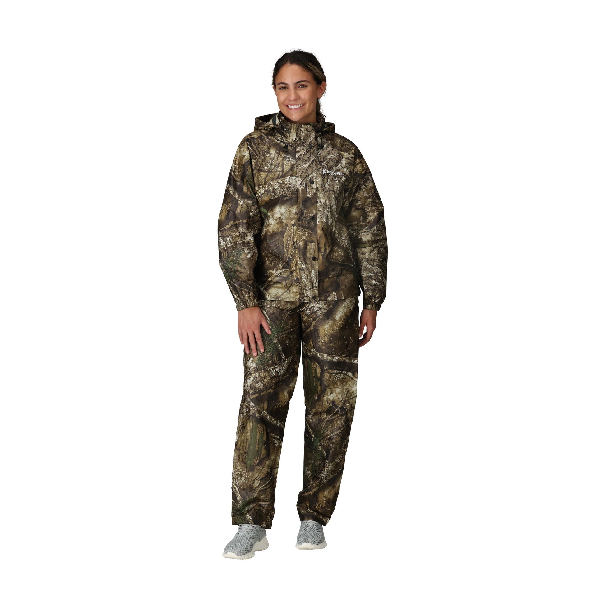Frogg Toggs® Women's Classic All-Purpose Waterproof Breathable Rain Suit Realtree APX / MD