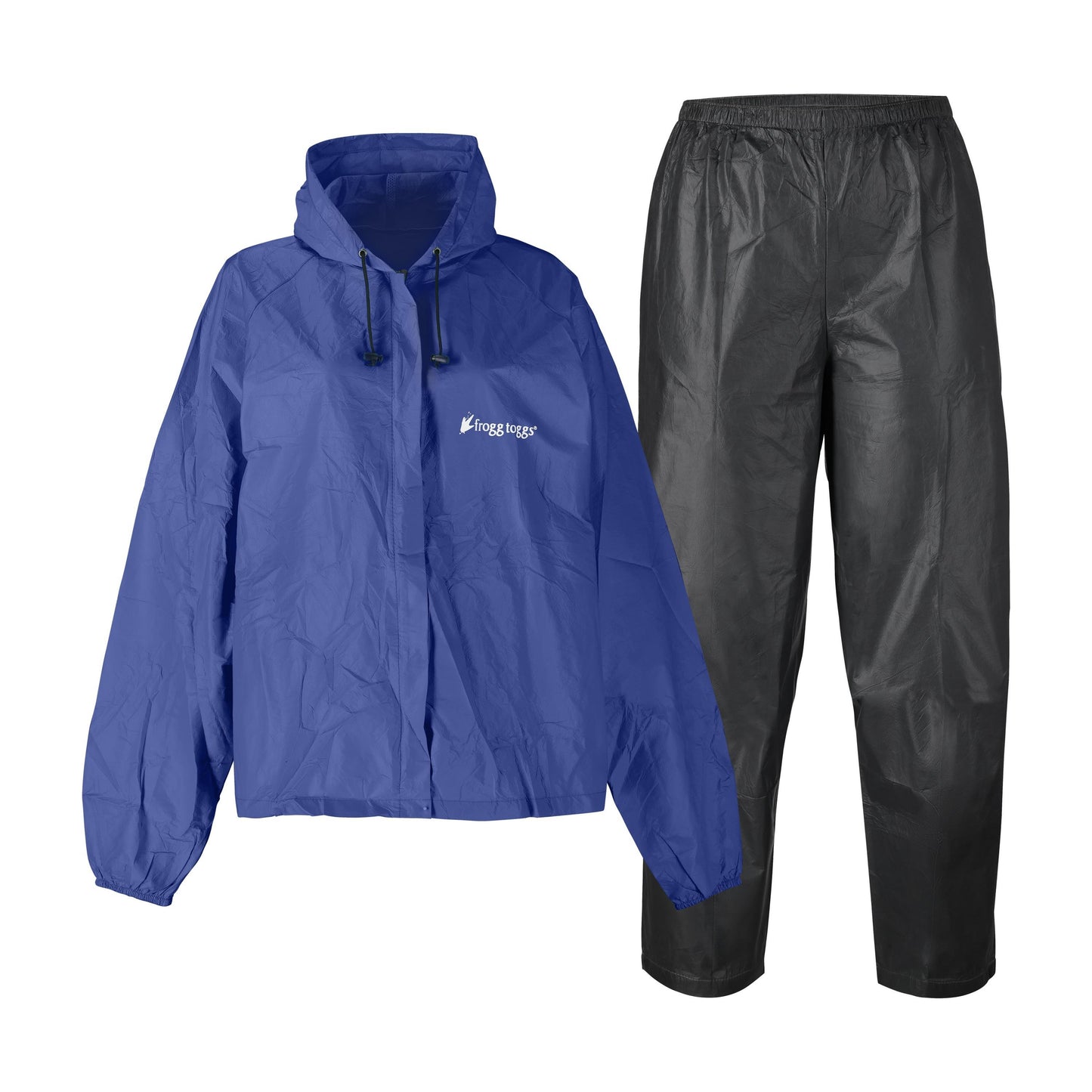 Frogg Toggs® Women's Waterproof Ultra-Lite Rain Suit Purple and Black / LG