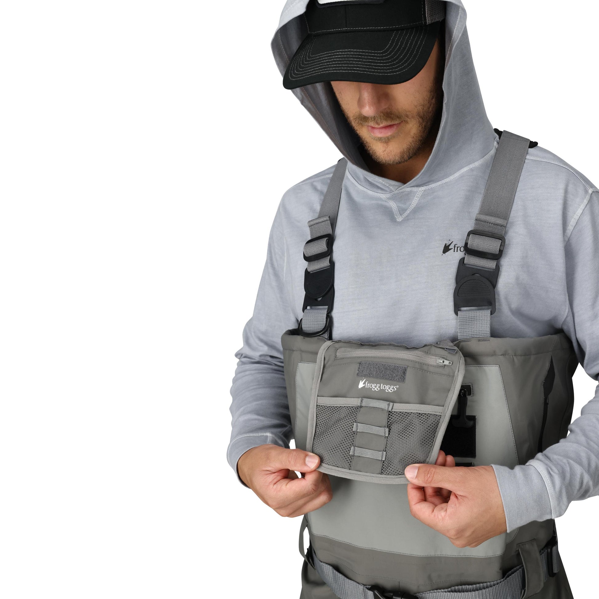 Frogg Toggs® Men's Fusion Stockingfoot Fishing Wader Slate / LG