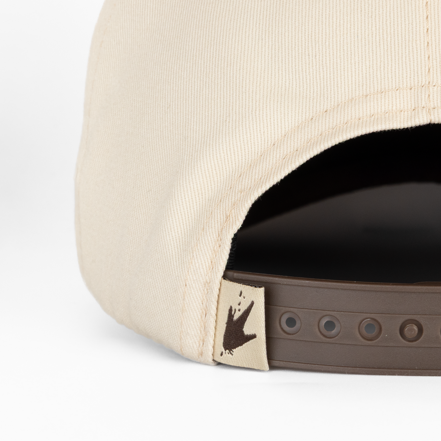 Frogg Toggs Two Tone 5-Panel Snapback Cap | Natural/Chocolate | One Size