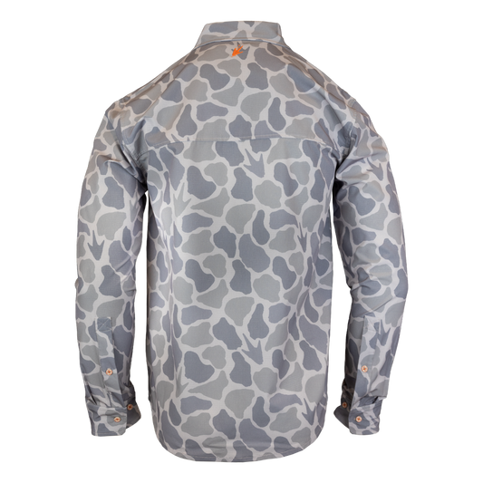 L/S Airflow Button-down | Faded Duck Camo