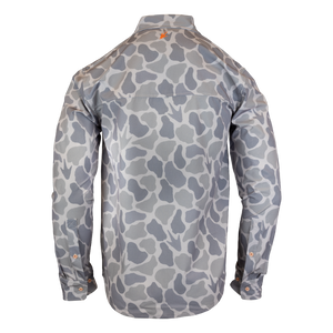 L/S Airflow Button-down | Faded Duck Camo