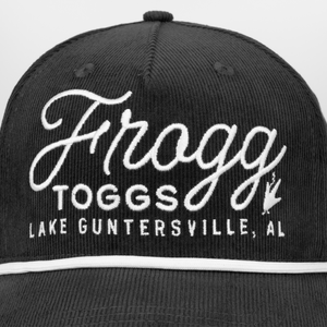 Frogg Toggs® 5-Panel Vintage Semi-Curved Snapback Cap | Charcoal | One Size