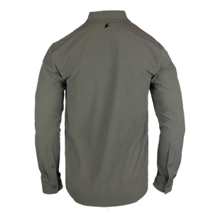 L/S Airflow Button-down | Army Green