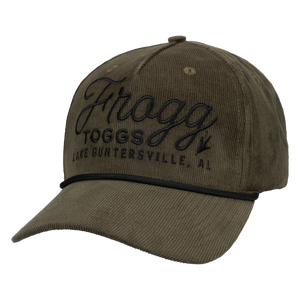 Frogg Toggs® 5-Panel Vintage Semi-Curved Snapback Cap | Faded Olive | One Size