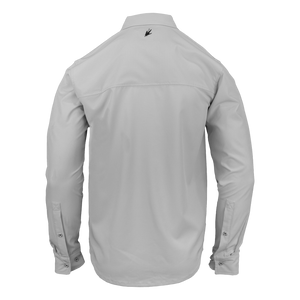 L/S Airflow Button-down | Silver